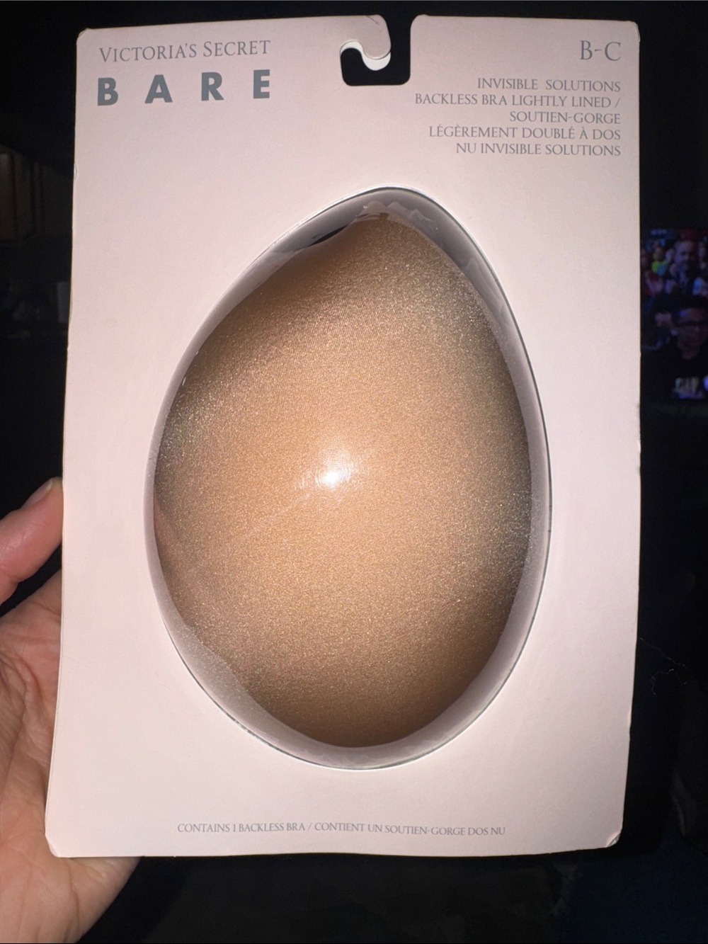 Victoria's Secret Bare Backless Adhesive Bra Cups in Nude